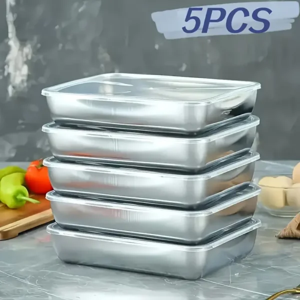 01b90c89-7e1c-4a85-b22d-f25bcf6585e8 5pcs Stainless Steel Food Storage Set