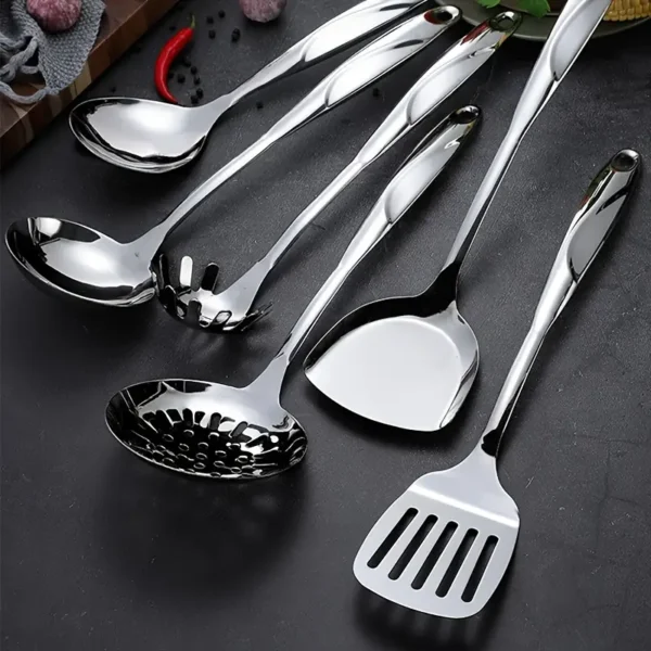 6pcs High-Quality Stainless Steel Kitchen Utensil Set