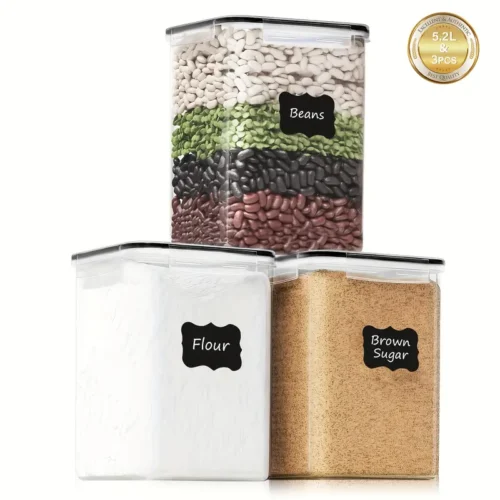 5cf98c3d-fc25-4154-88c5-56713699ad3c THELiFE 5.2L Airtight Food Storage Jars