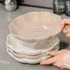 8492228c-91b1-4085-9c0f-aaee9a7c2b03 4pcs Ceramic Dinner Plate Set