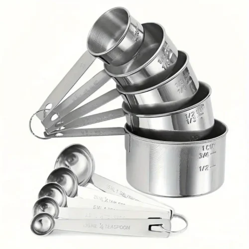 8aeaf69e-49a9-41b2-8208-60e70c6f2995 Rolled Edge Measuring Cups & Spoons Set
