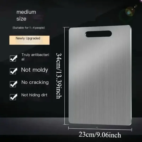 2025 Advanced Stainless Steel Cutting Board
