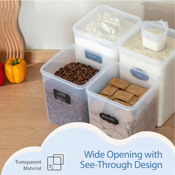a4b79b69-a073-413d-94e9-a60e4fb9e75a THELiFE 5.2L Airtight Food Storage Jars