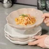 a9142e5d-9023-4266-a4a6-cd43d0ec6be4 4pcs Ceramic Dinner Plate Set