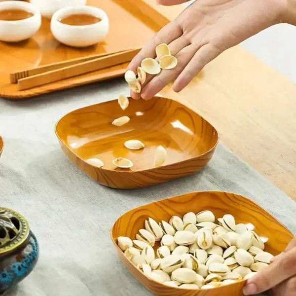 10pcs Set PP Polypropylene Snack Plates