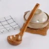 Large Wooden Spoon with Ergonomic Handle